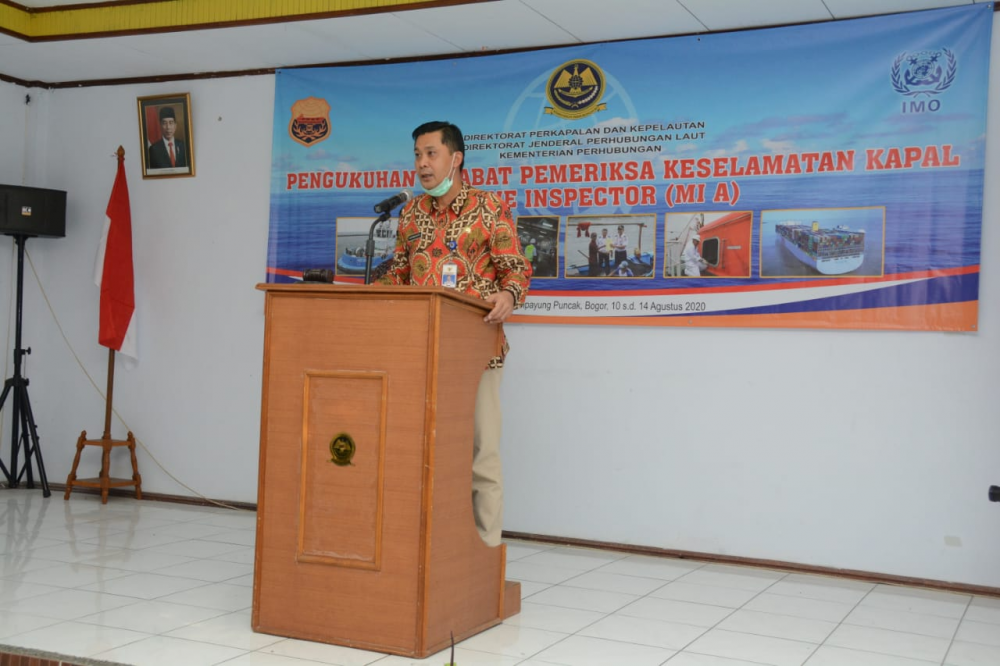 JADI UJUNG TOMBAK KESELAMATAN PELAYARAN, DITJEN HUBLA KUKUHKAN 58 PEJABAT PEMERIKSA KESELAMATAN KAPAL
