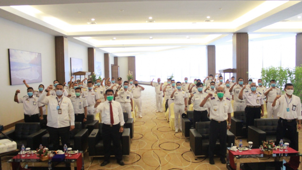 TIGA PULUH ORANG PANDU LAUT DALAM DINYATAKAN LULUS PELATIHAN KEMENHUB