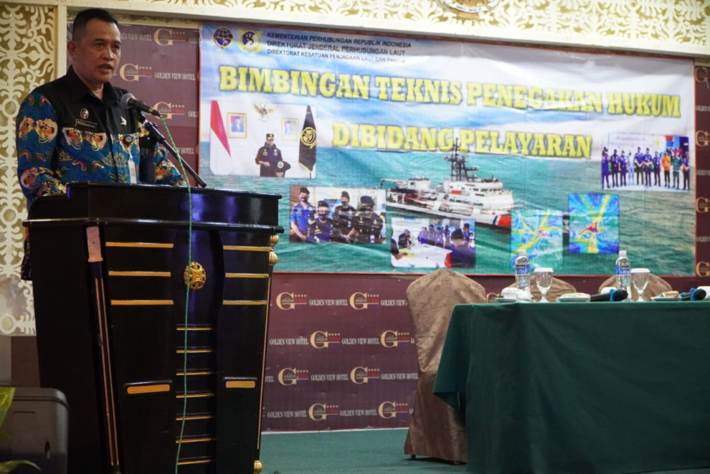 DITJEN HUBLA GELAR BIMTEK PENEGAKAN HUKUM GUNA TINGKATKAN KEAMANAN PELAYARAN DI PERAIRAN KEPULAUAN RIAU