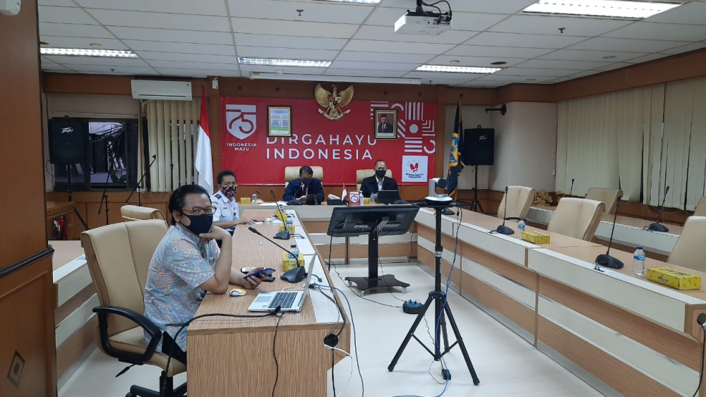 KEMENHUB BAHAS REPATRIASI ANAK BUAH KAPAL (ABK) DALAM WEBINAR INTERNASIONAL YANG DIGAGAS KBRI LONDON