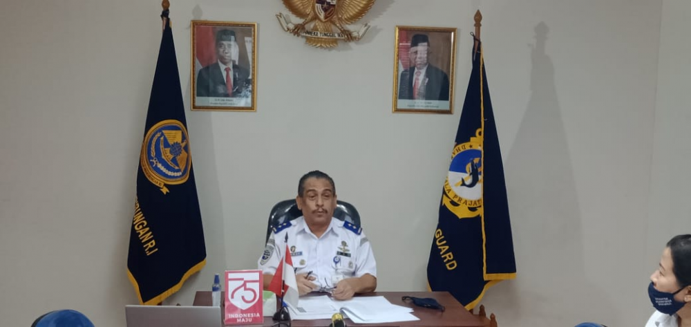 DIREKTUR KPLP: PENANGGULANGAN TUMPAHAN MINYAK DILAUT  HARUS CEPAT, TEPAT DAN TERKOORDINASI