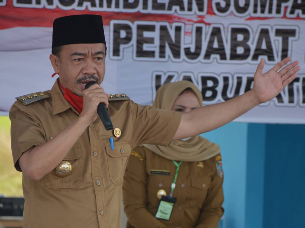 PELABUHAN TELUK SEGINTUNG DIPERCAYA PEMDA SERUYAN SEBAGAI LOKASI PELANTIKAN PEJABAT STRUKTURAL