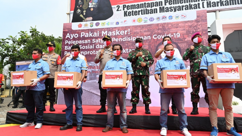 INSTANSI PEMERINTAH DAN STAKEHOLDER DI LINGKUNGAN PELABUHAN TANJUNG PRIOK BERKOMITMEN TINGKATKAN KOORDINASI DAN SINERGITAS HADAPI PANDEMI COVID-19