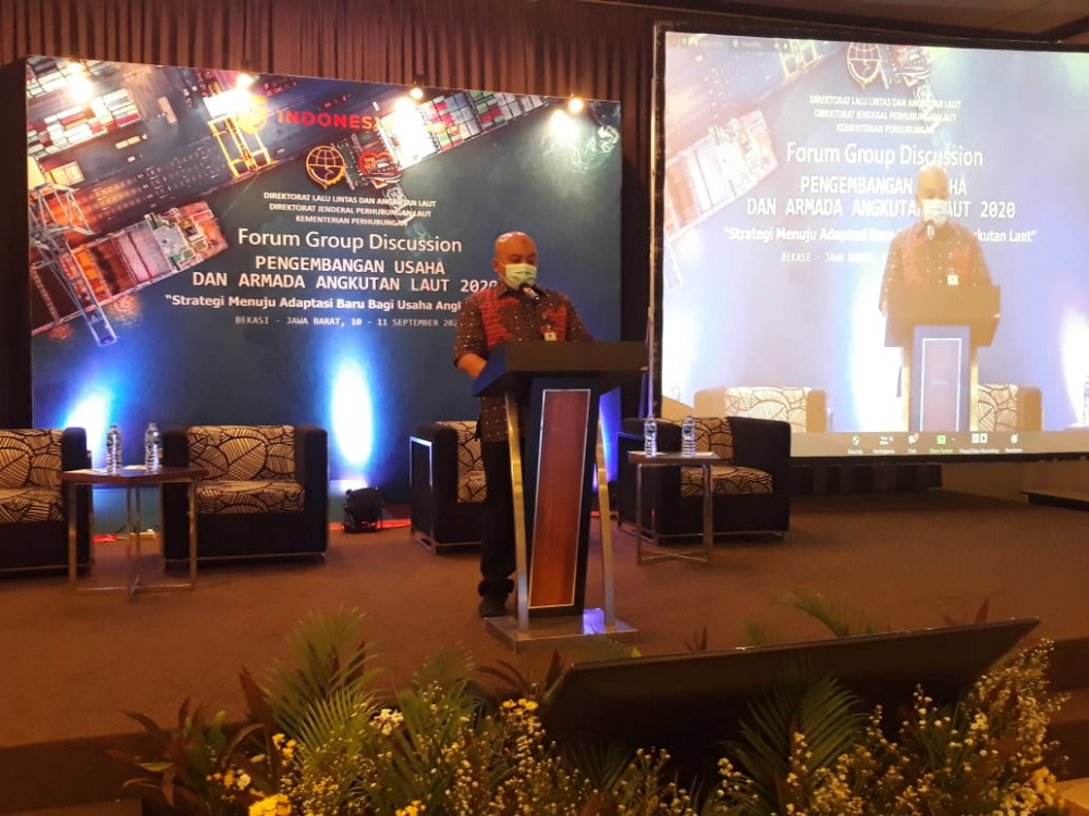 KEMENHUB SELENGGARAKAN FGD PENGEMBANGAN USAHA TRANSPORTASI LAUT