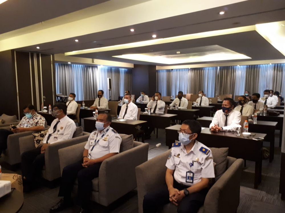 PENINGKATAN KOMPETENSI SDM DI BIDANG KEAMANAN KAPAL DAN FASILITAS PELABUHAN, KEMENHUB KUKUHKAN 24 AUDITOR ISPS CODE DI BOGOR