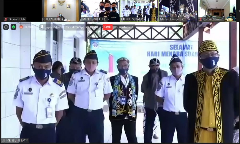 PERINGATI HARI MENARA SUAR DAN HARI MARITIM NASIONAL TAHUN 2020, PEMERINTAH APRESIASI PARA PENJAGA MENARA SUAR