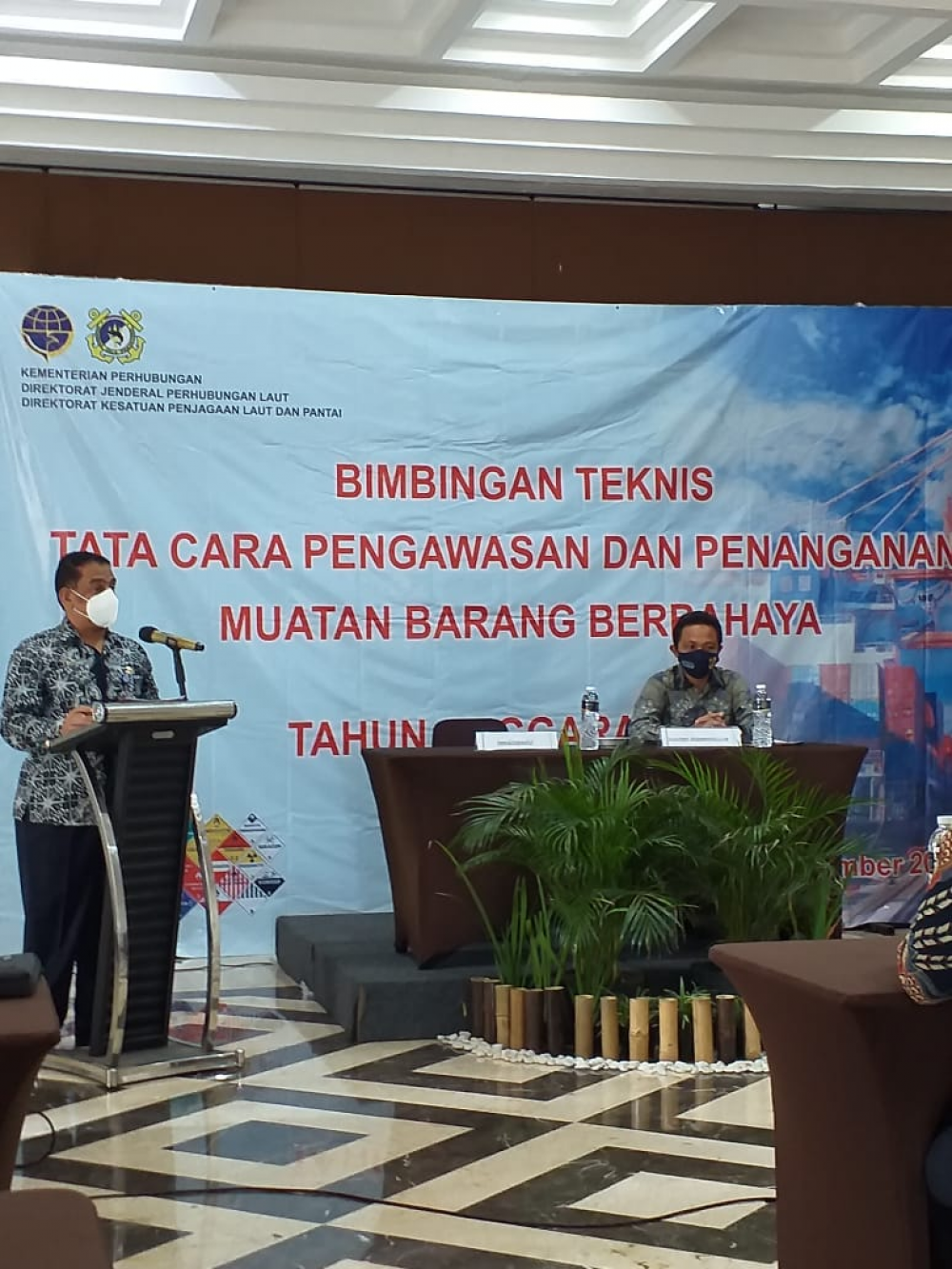 MINIMALISIR RESIKO KECELAKAAN KAPAL, KEMENHUB TINGKATKAN KOMPETENSI PETUGAS PENGAWAS MUATAN BARANG BERBAHAYA