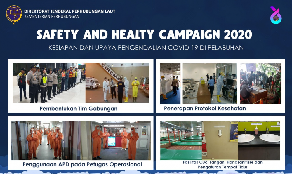 KEMENHUB SELENGGARAKAN SAFETY AND HEALTHY CAMPAIGN 2020