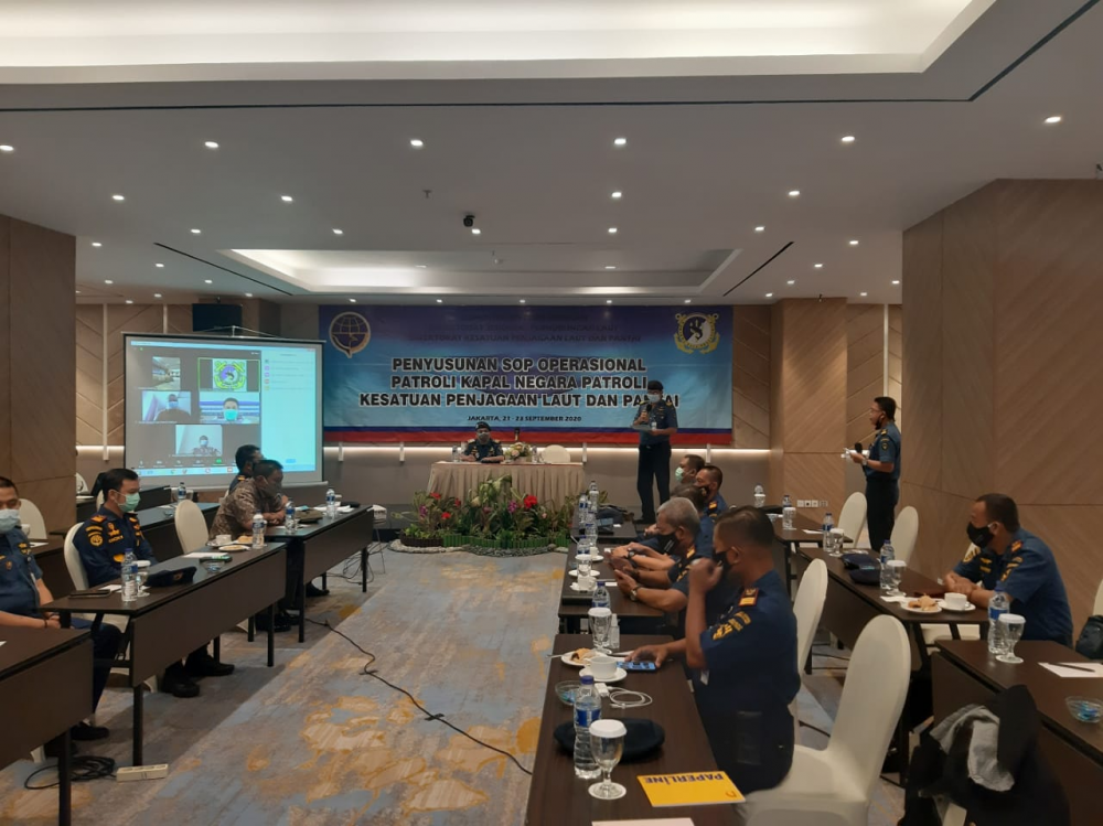 JADI UJUNG TOMBAK PENEGAKAN HUKUM TINDAK PIDANA PELAYARAN, DITJEN HUBLA FINALISASI SOP KAPAL NEGARA PATROLI KPLP