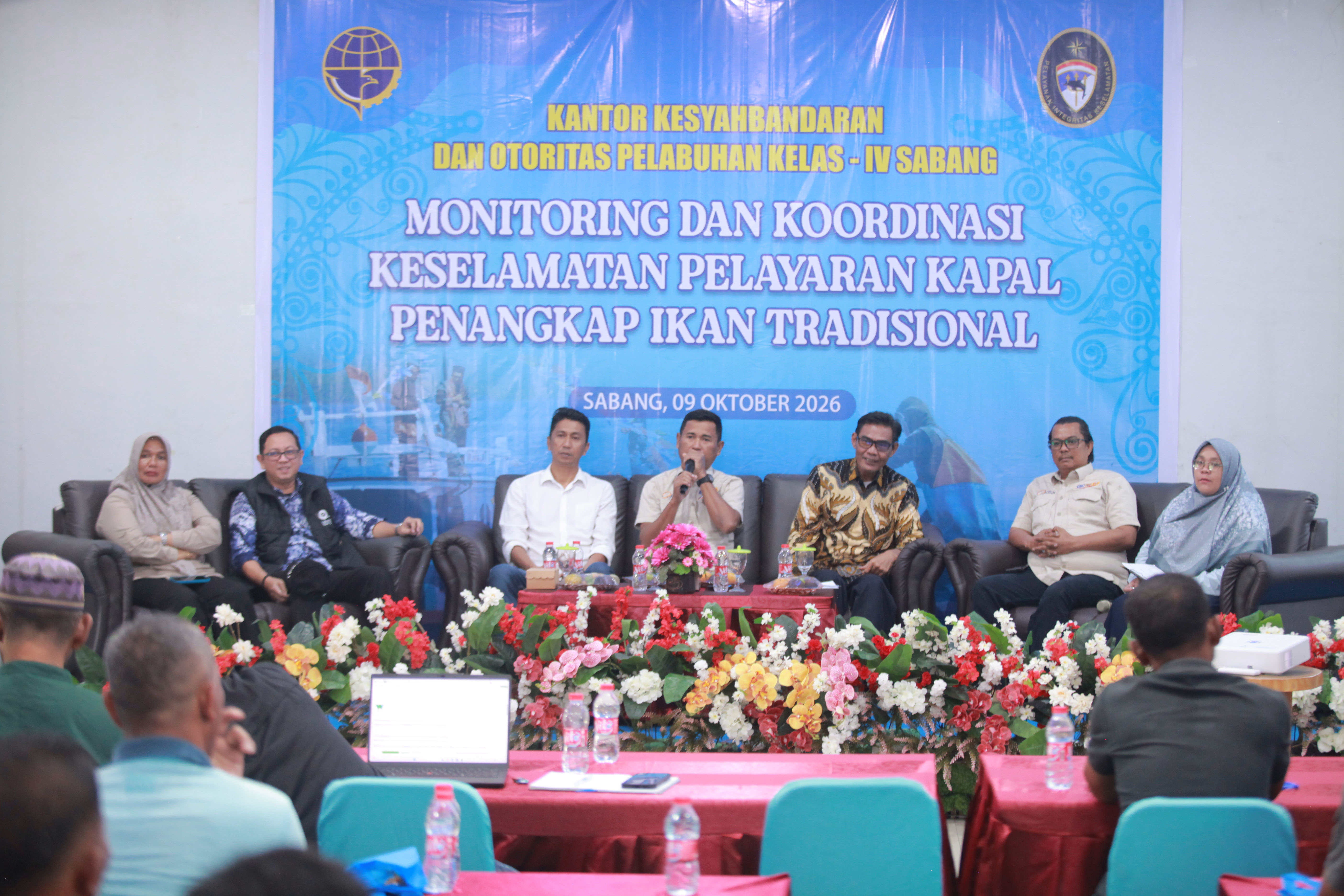 Perkuat Keselamatan Pelayaran, KSOP Sabang Gelar Monitoring dan Koordinasi Bersama Nelayan