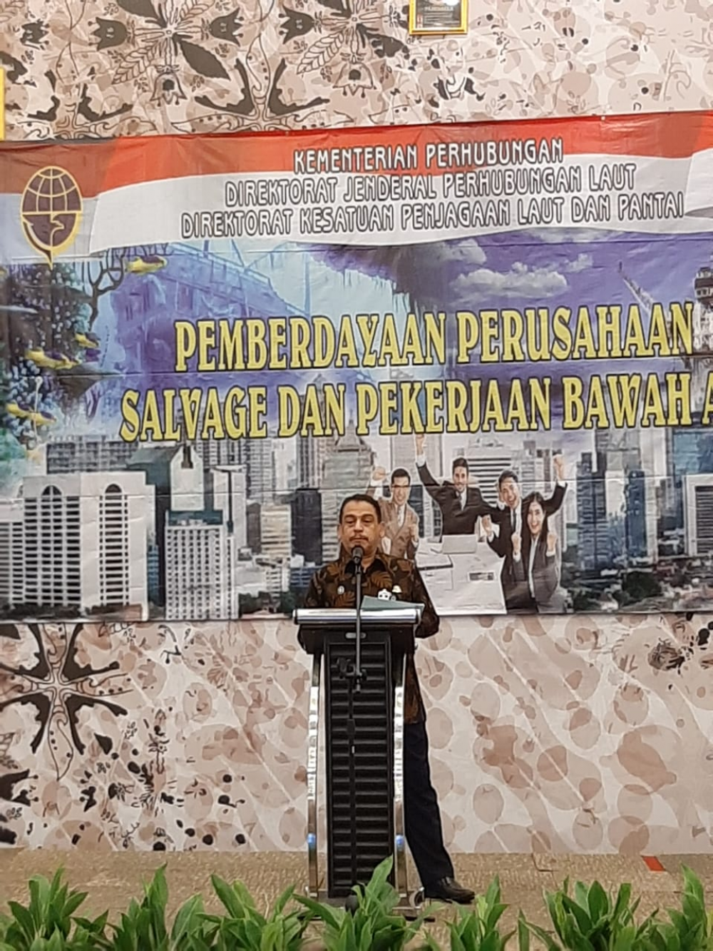 KEMENHUB BERIKAN DUKUNGAN PERUSAHAAN SALVAGE DAN PBA MENJADI TUAN RUMAH DI NEGARA SENDIRI