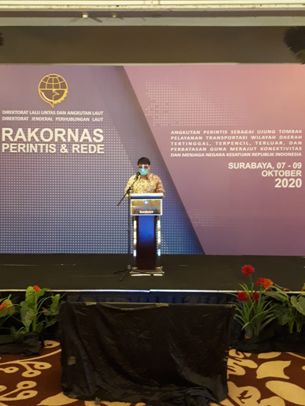 RAKORNAS ANGKUTAN LAUT DAN REDE TAHUN 2020, KEMENHUB EVALUASI ANGKUTAN LAUT PERINTIS