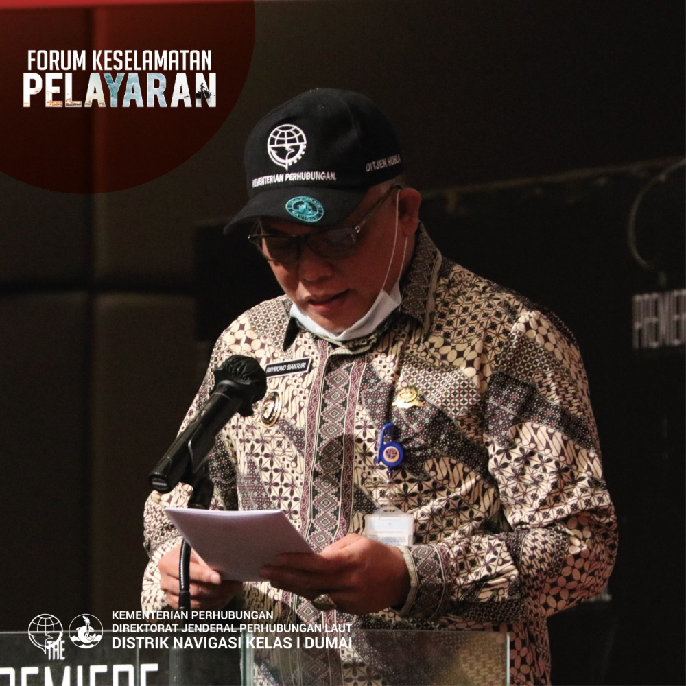DORONG PERCEPATAN PENATAAN INSTRUMEN PENINGKATAN KESELAMATAN PELAYARAN, KEMENHUB GELAR FORUM KESELAMATAN PELAYARAN DI PEKANBARU