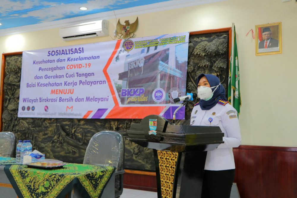 BKKP GENCAR SOSIALISASIKAN PROTOKOL KESEHATAN DI TENGAH PANDEMI COVID-19