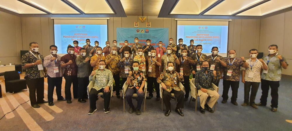 TINGKATKAN KESELAMATAN PELAYARAN, KEMENHUB GELAR SERTIFIKASI PEMERIKSA KECELAKAAN KAPAL
