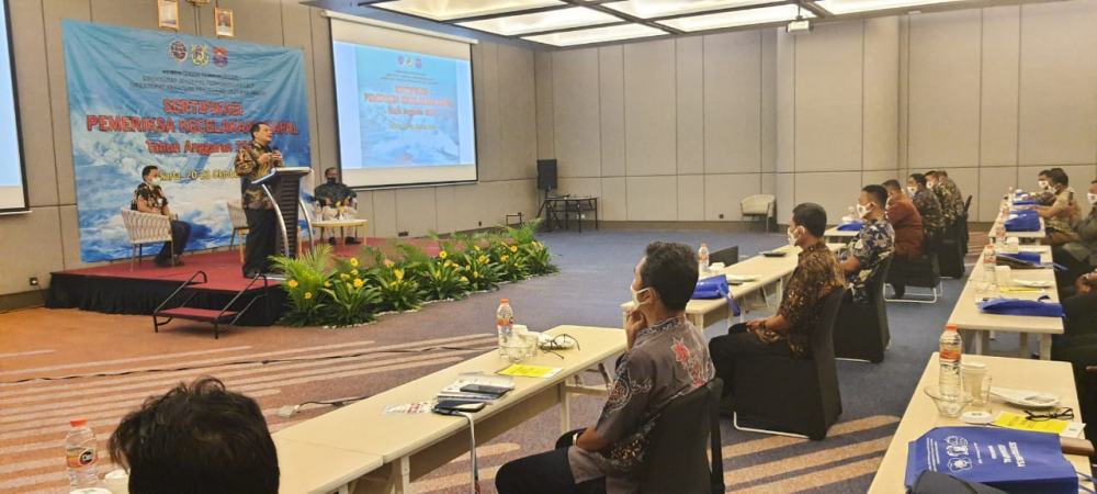 TINGKATKAN KESELAMATAN PELAYARAN, KEMENHUB GELAR SERTIFIKASI PEMERIKSA KECELAKAAN KAPAL