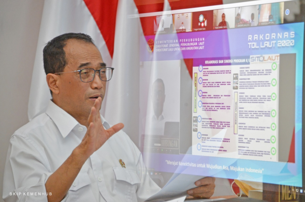 MENHUB : PROGRAM TOL LAUT TERUS MENINGKAT DAN BERKEMBANG