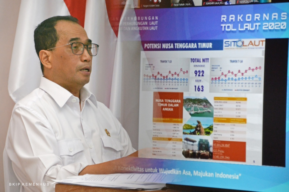 MENHUB : PROGRAM TOL LAUT TERUS MENINGKAT DAN BERKEMBANG