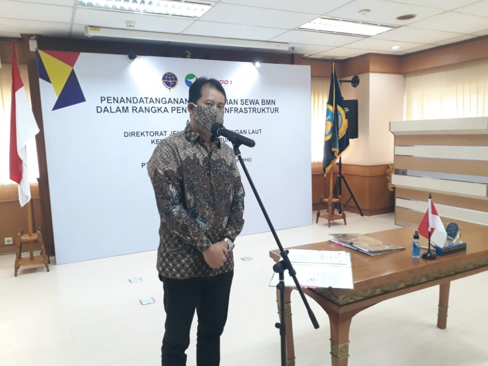 OPTIMALKAN PEMANFAATAN BMN, KEMENHUB DAN PELINDO I TANDATANGANI PERJANJIAN SEWA TANAH LAPANGAN PENIMBUNAN BARANG KONTRUKSI BETON DI BELAWAN