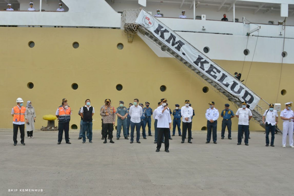 Terapkan Protokol Kesehatan Dengan Baik, Menhub Apresiasi Petugas Pelabuhan Tanjung Priok
