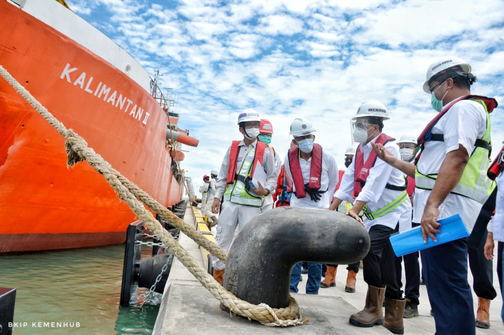 Tinjau Progres Pelabuhan Patimban