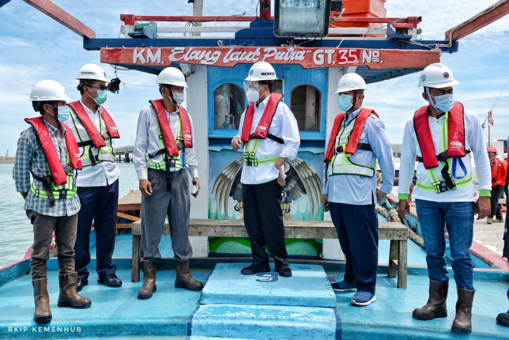 Tinjau Progres Pelabuhan Patimban