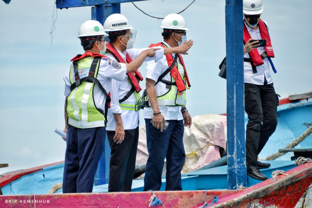 Tinjau Progres Pelabuhan Patimban