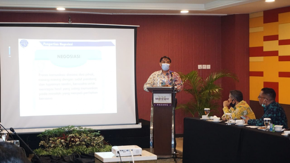 TINGKATKAN KEMAMPUAN DAN PEMAHAMAN KERJASAMA LUAR NEGERI, DITJEN HUBLA GELAR WORKSHOP TEKNIK DIPLOMASI PADA FORUM INTERNASIONAL