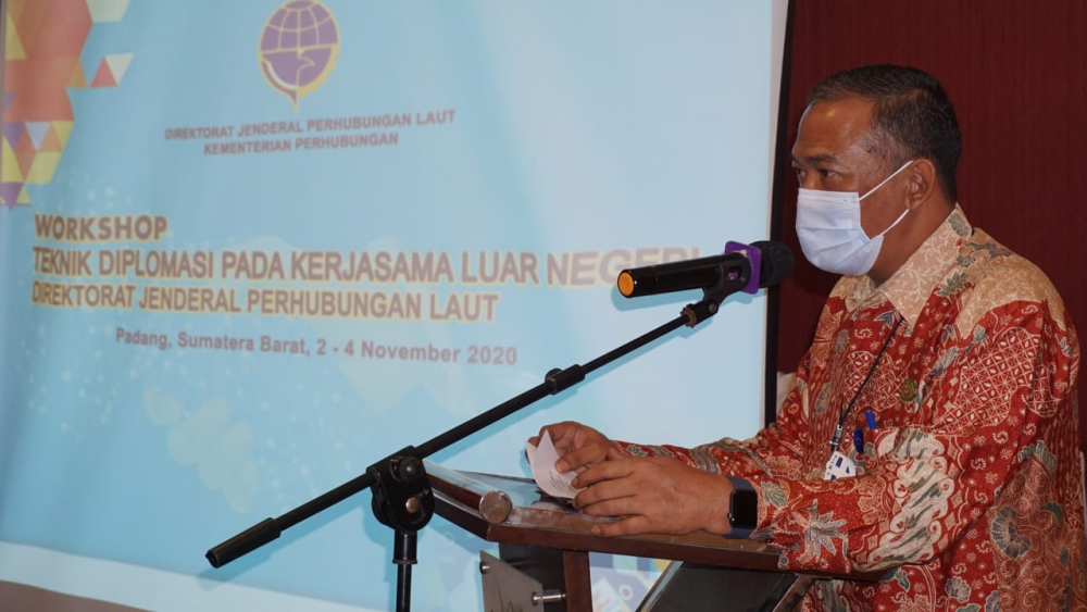 TINGKATKAN KEMAMPUAN DAN PEMAHAMAN KERJASAMA LUAR NEGERI, DITJEN HUBLA GELAR WORKSHOP TEKNIK DIPLOMASI PADA FORUM INTERNASIONAL