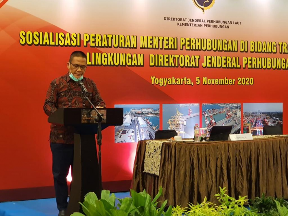 KEMENHUB SOSIALISASIKAN ATURAN TERKAIT KONSESI DAN KERJASAMA DI BIDANG KEPELABUHANAN