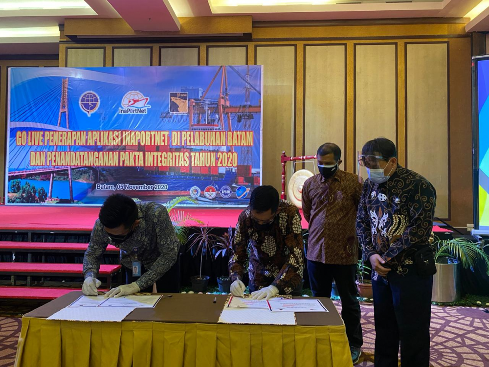 GO LIVE PENERAPAN INAPORNET DI PELABUHAN BATAM