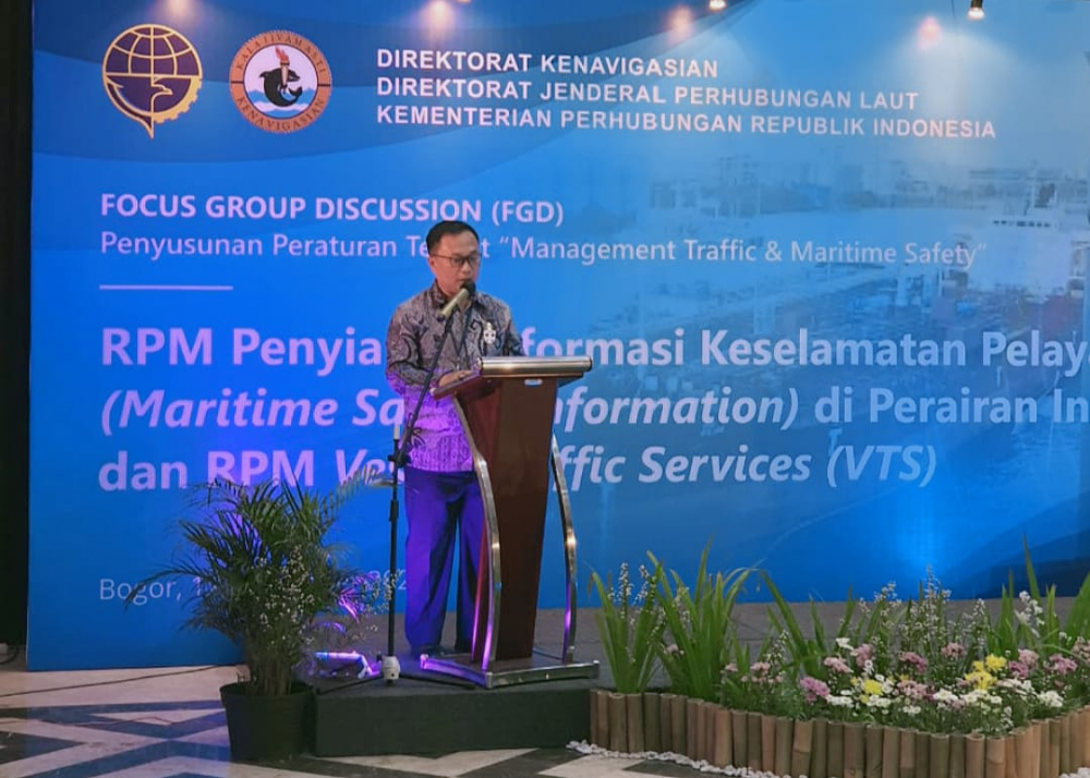 KEMENHUB GELAR FGD UNTUK MEMBAHAS RANCANGAN PERATURAN MENTERI PERHUBUNGAN TENTANG TELEKOMUNIKASI PELAYARAN