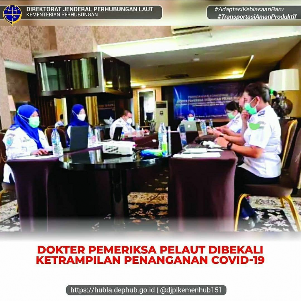 Peningkatan Kompetensi Dokter Kesehatan Pelaut Tahun 2020