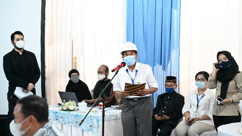 Peletakan Lunas (Keel Laying) Terpadu yang bertempat di PT Bayu Bahari Sentosa