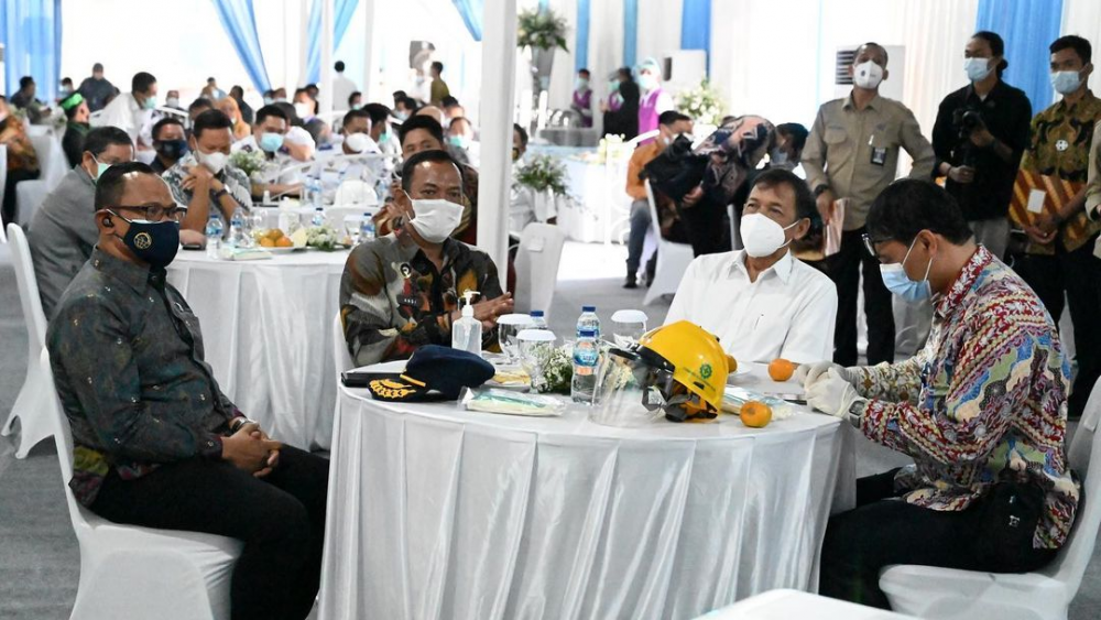 Peletakan Lunas (Keel Laying) Terpadu yang bertempat di PT Bayu Bahari Sentosa