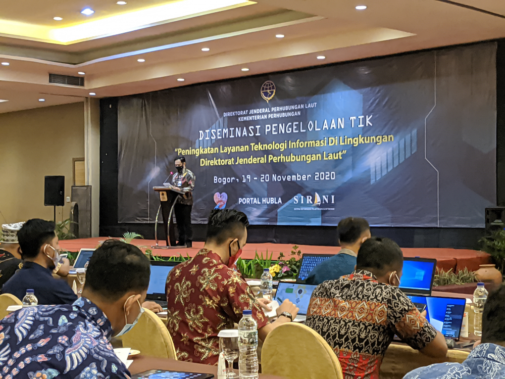 Diseminasi Pengelolaan TIK tahun 2020