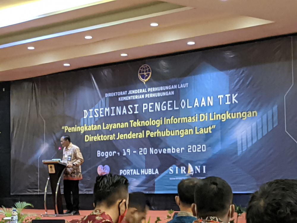 Diseminasi Pengelolaan TIK tahun 2020