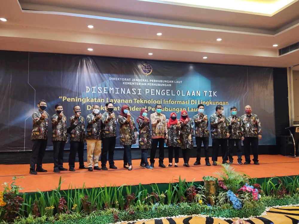 Diseminasi Pengelolaan TIK “Peningkatan Layanan Teknologi Informasi Di Lingkungan Direktorat Jenderal Perhubungan Laut"