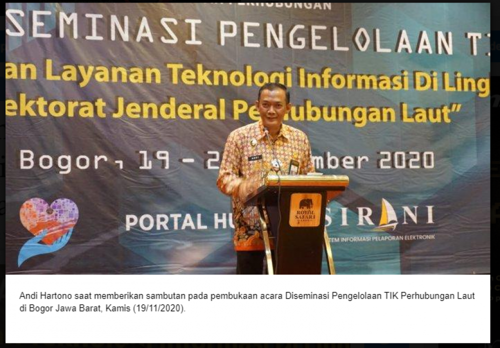 DESIMINASI PENGOLAAN TIK