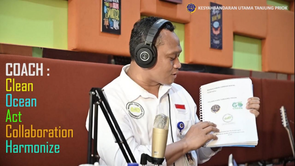KEMENHUB LUNCURKAN COACH: MANAJEMEN LIMBAH KAPAL TERPADU DI PELABUHAN TANJUNG PRIOK