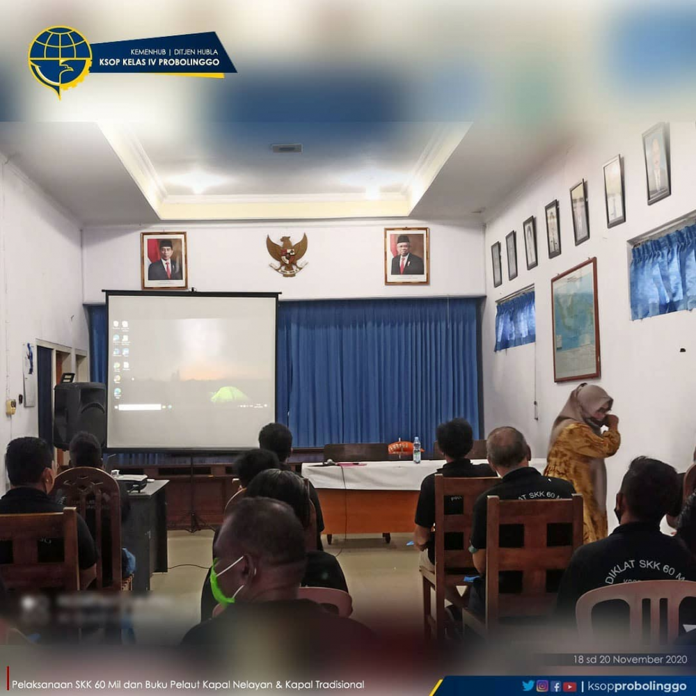 PELAKSANAAN DIKLAT SKK 60 MIL DAN BUKU PELAUT UNTUK NELAYAN DAN AWAK KAPAL TRADISIONAL
