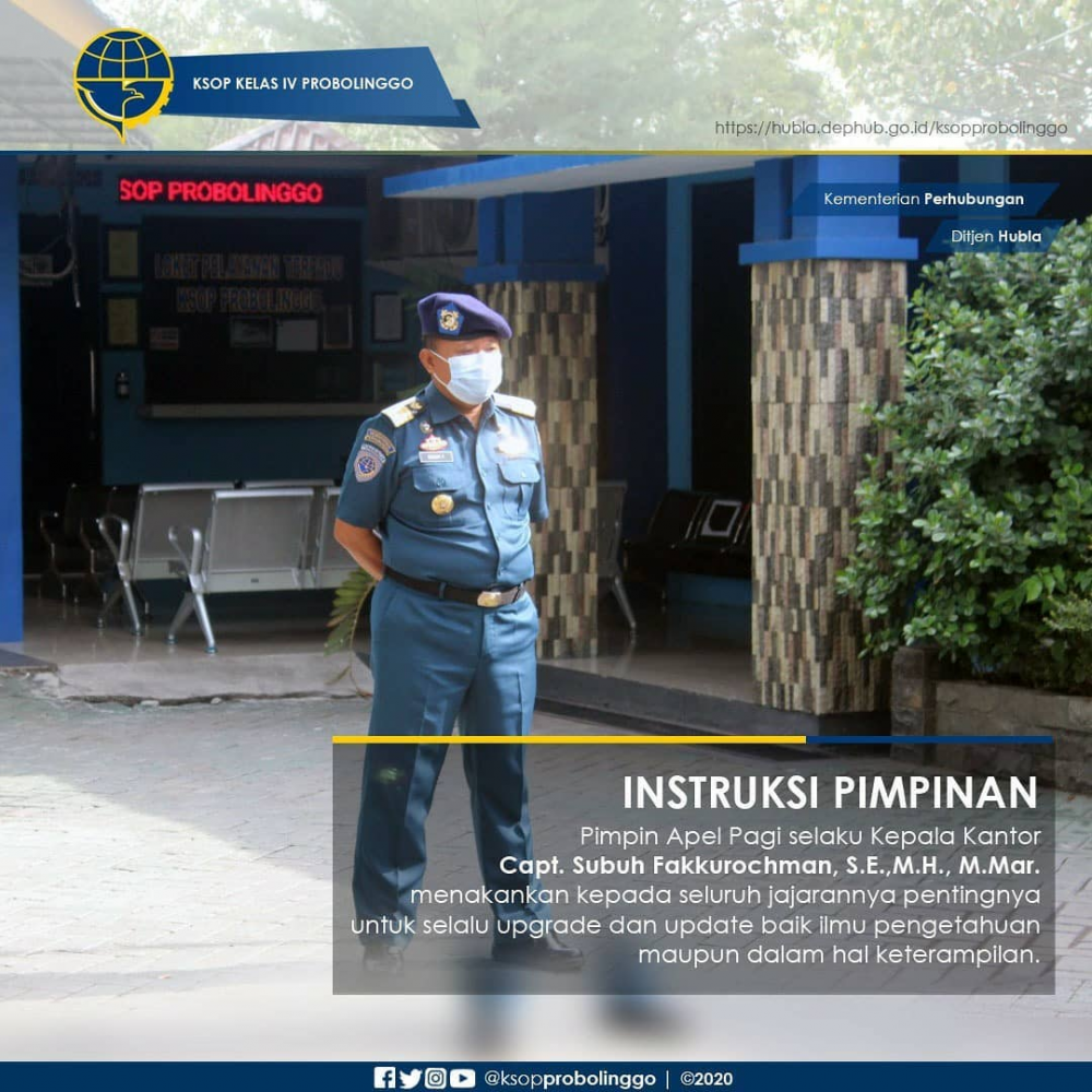 GIAT RUTIN APEL PAGI DI KSOP KELAS IV PROBOLINGGO