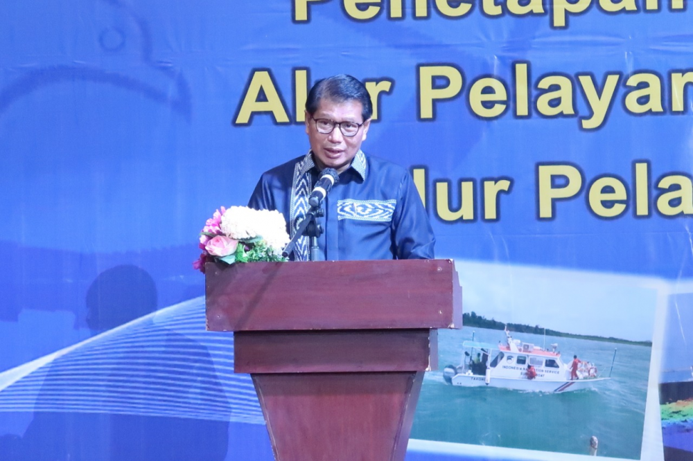 KEMENTERIAN PERHUBUNGAN BAHAS RENCANA PENETAPAN 3 (TIGA) ALUR PELAYARAN DI KEPULAUAN RIAU