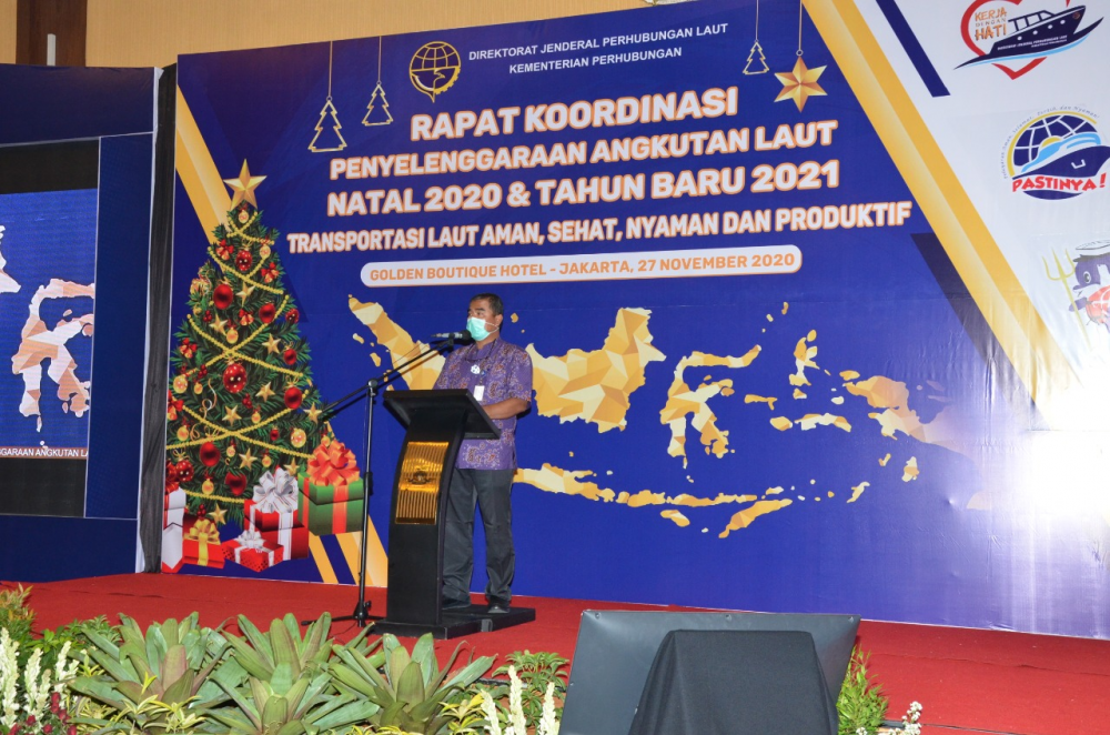 JELANG ANGKUTAN LAUT NATAL 2020 DAN TAHUN BARU 2021, KEMENHUB DORONG MASYARAKAT BELI TIKET SECARA ONLINE