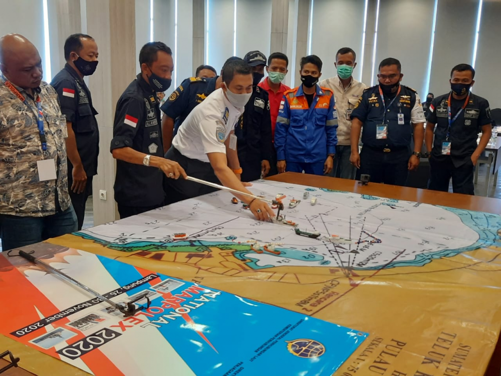 BEGINI SKENARIO TABLE TOP EXERCISE MARINE POLLUTION EXERCISE (MARPOLEX) NASIONAL 2020