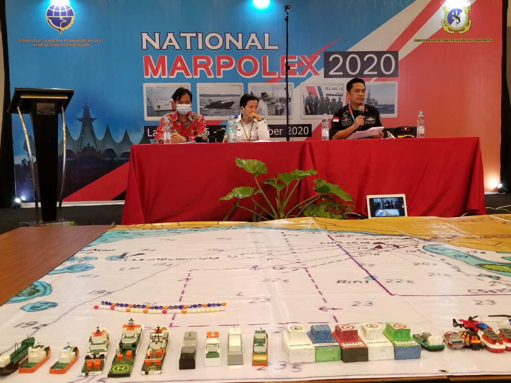 BEGINI SKENARIO TABLE TOP EXERCISE MARINE POLLUTION EXERCISE (MARPOLEX) NASIONAL 2020