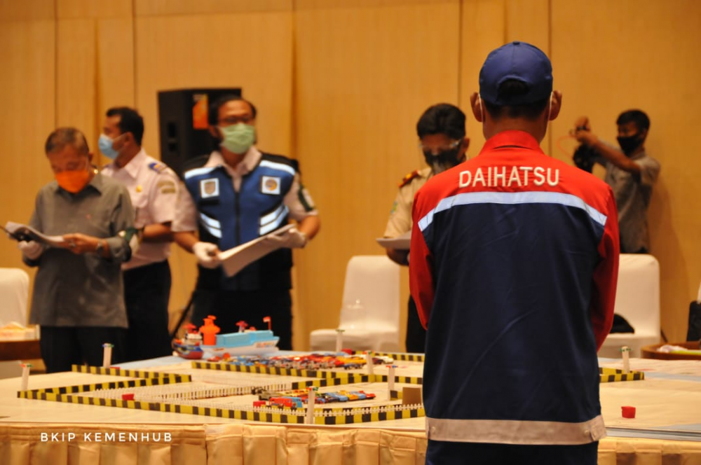 Jelang Beroperasi, Kemenhub Lakukan Simulasi Pengoperasian Pelabuhan Patimban