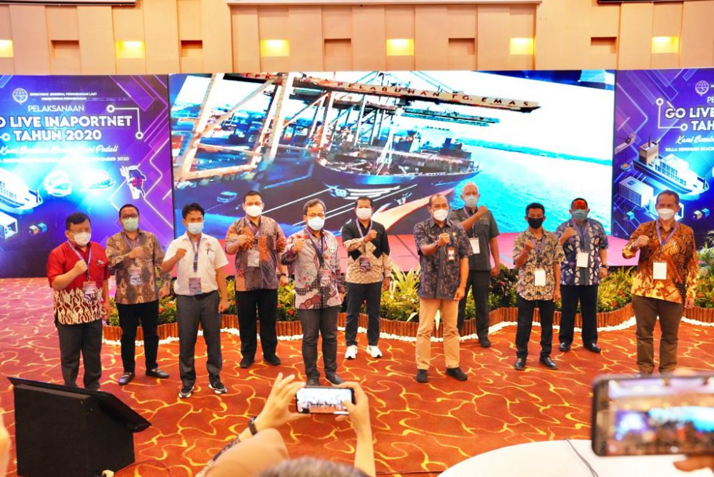 PENINGKATAN PELAYANAN KAPAL, LIMA PULUH EMPAT PELABUHAN DI INDONESIA SUDAH GO LIVE INAPORTNET