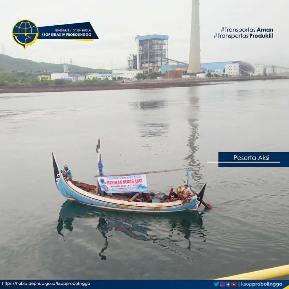 PATROLI GABUNGAN KSOP KELAS IV PROBOLINGGO DENGAN INSTANSI KEAMANAN DI WILKER PAITON DALAM KEGIATAN PENGAWASAN DAN PENGAMANAN TERSUS PAITON TERHADAP AKSI UNJUK RASA