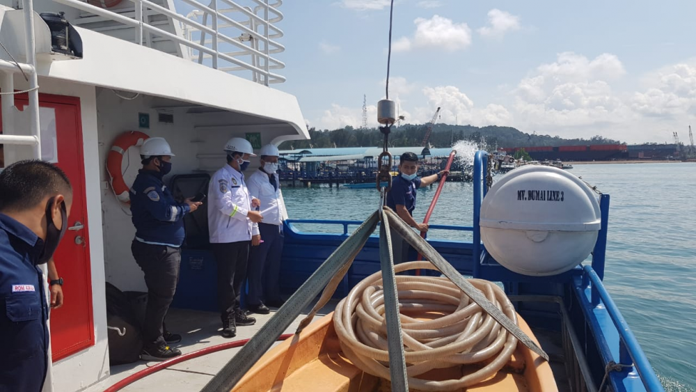 KEMENHUB UJI PETIK KAPAL PENUMPANG DI BATAM JELANG ANGKUTAN LAUT NATAL DAN TAHUN BARU 2020
